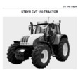 Thumbnail STEYR 120, 130 150 170 CVT Tractor Operators Manual Case
