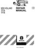 Thumbnail New Holland TF76 TF78 Combine Workshop Repair Service Manual