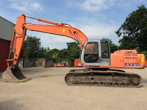 Product picture Fiat - Hitachi Excavator EX215 workshop service manual 
