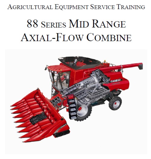 Product picture Case Ih Axial Flow 5088 6088 7088 combine Service Training