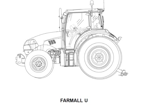 Product picture Farmall U 95U 105U 115U tractor Service Repair Manual Case